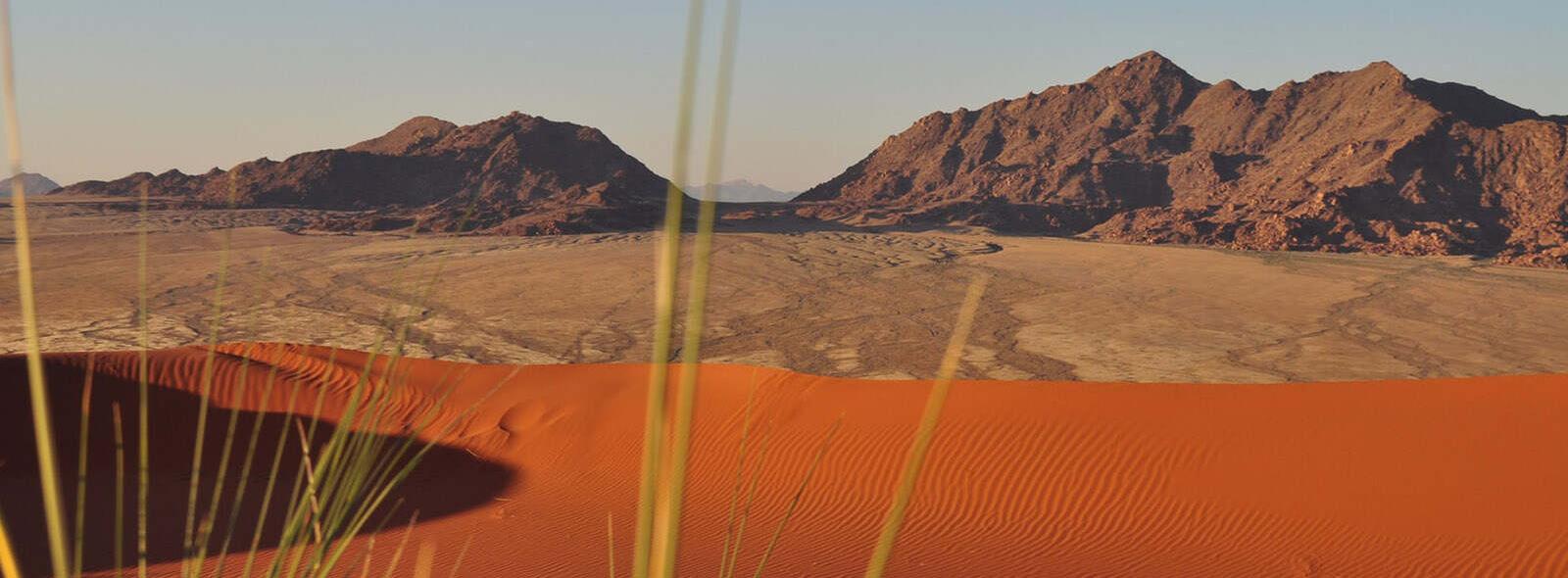 rode sesriem woestijn bij sossusvlei namibie